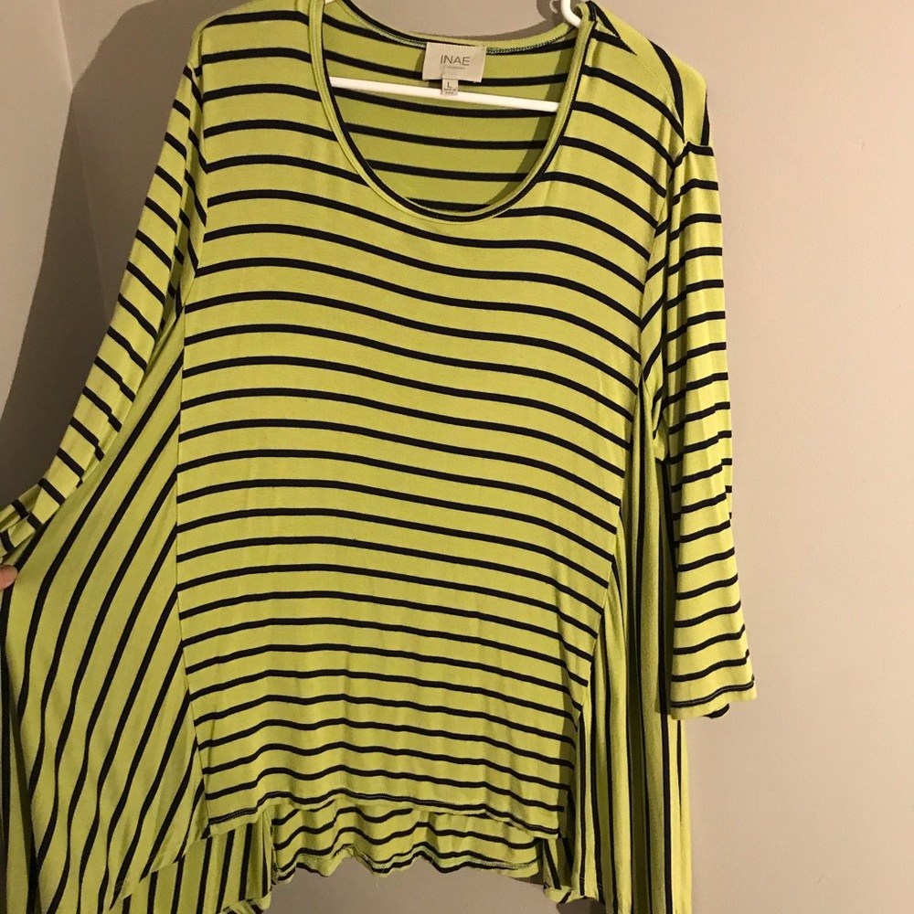 Inae swing asymmetrical tunic.